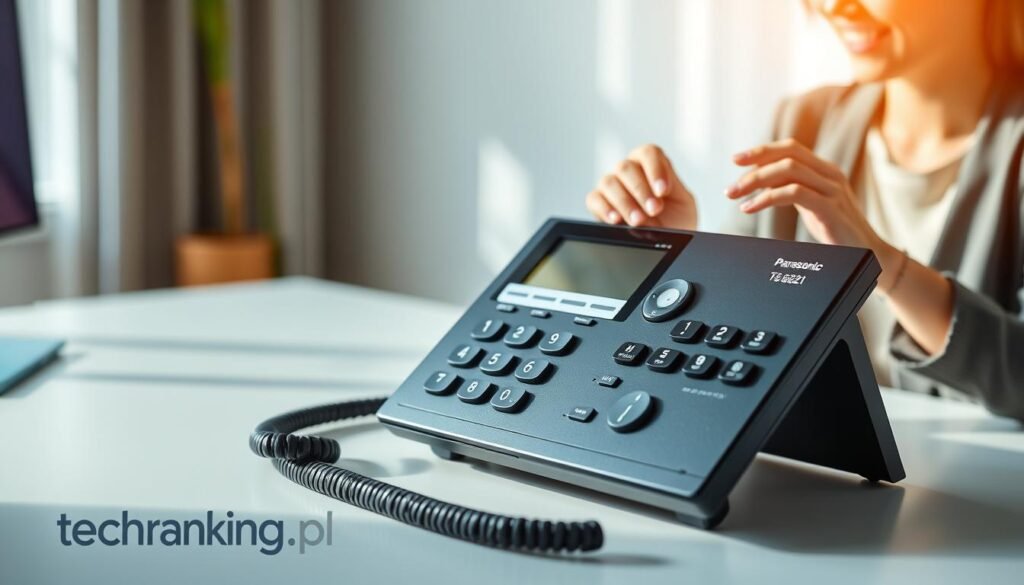 łatwość użytkowania Panasonic KX-TG6821 łatwość użytkowania Panasonic KX-TG6821