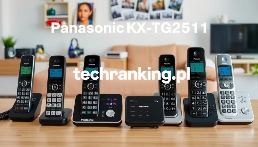 porównanie Panasonic KX-TG2511 z konkurencją