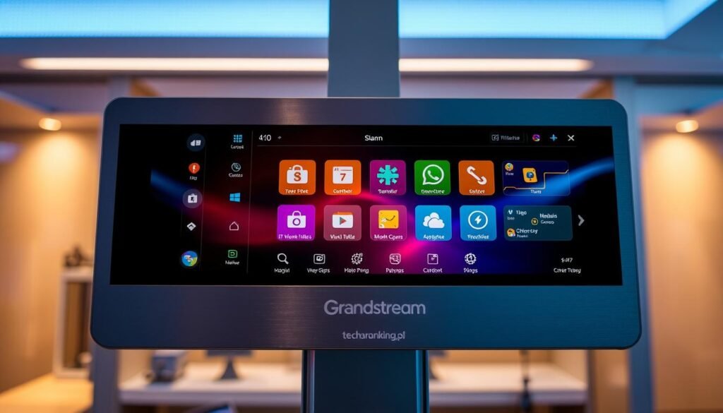 Grandstream GXV3370 interfejs Grandstream GXV3370 interfejs