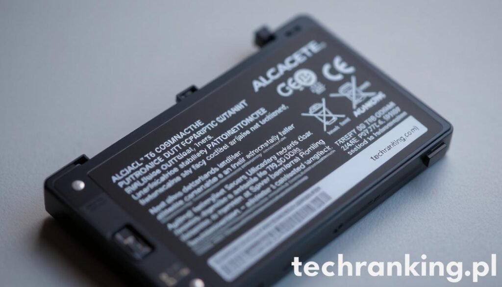 bateria Alcatel T76 pojemność czas pracy