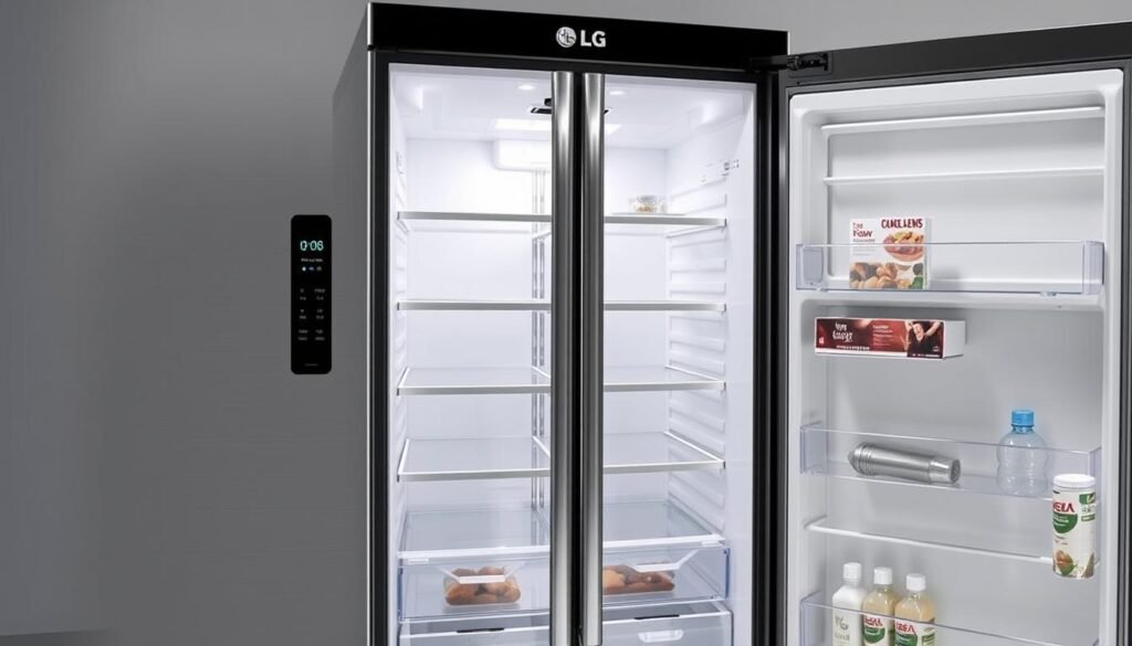 design lodówki LG GBB72SWVGN