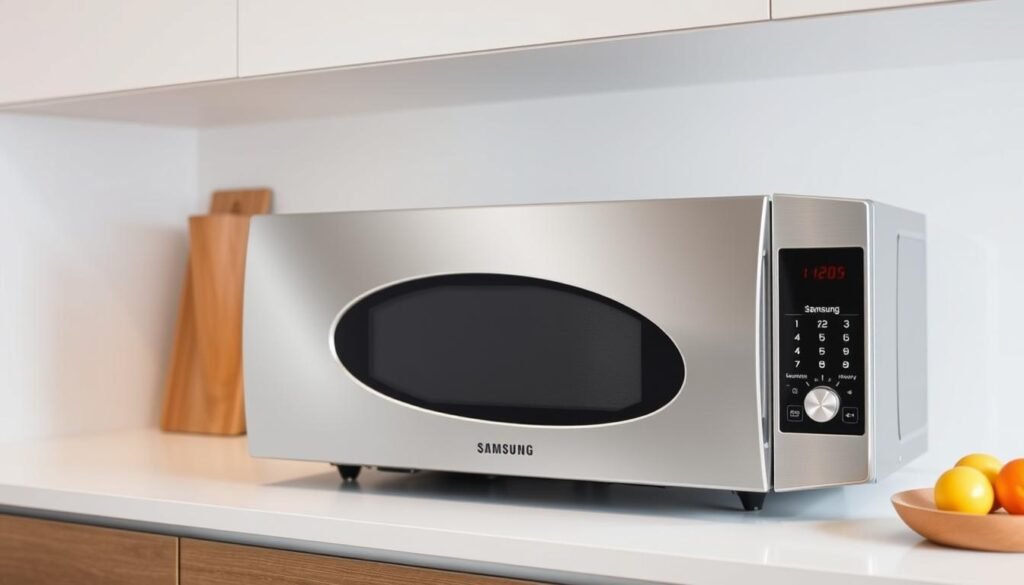 design microfalówki Samsung MG23K3575AS