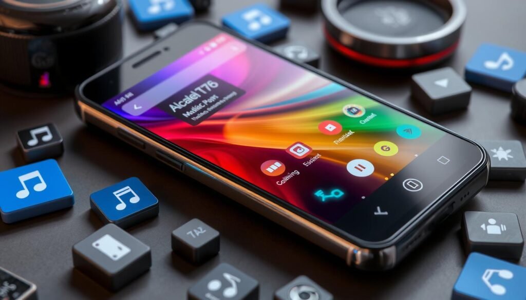 funkcje multimedialne w Alcatel T76