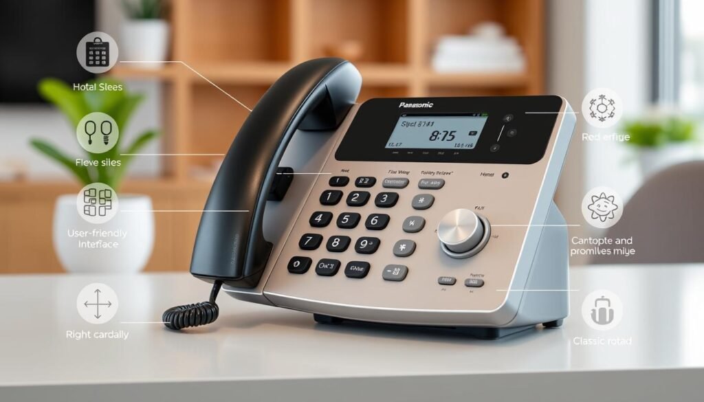 funkcje użytkowe psikliwości Panasonic KX-TSC11PDW