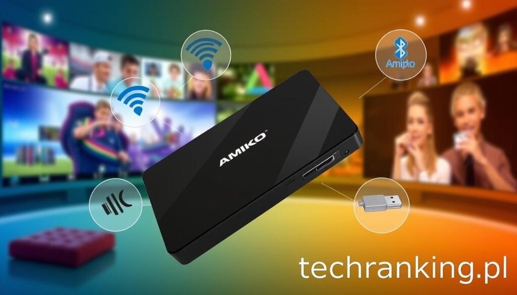 łączność z Amiko A5 Combo