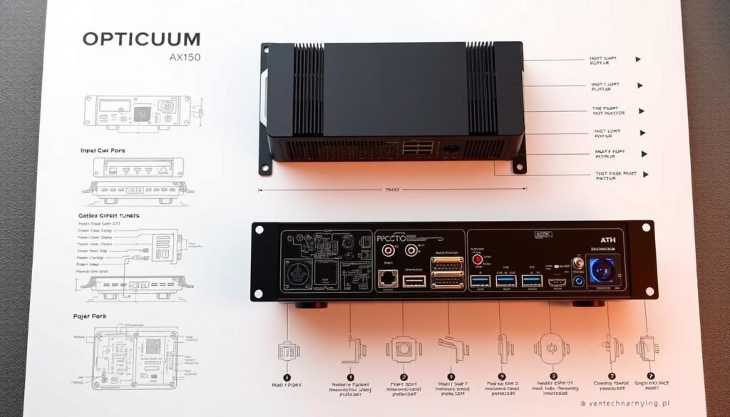 specyfikacja techniczna tunera Opticum AX150 specyfikacja techniczna tunera Opticum AX150