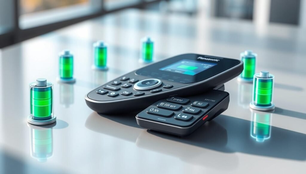 wydajność baterii Panasonic KX-TGF380M