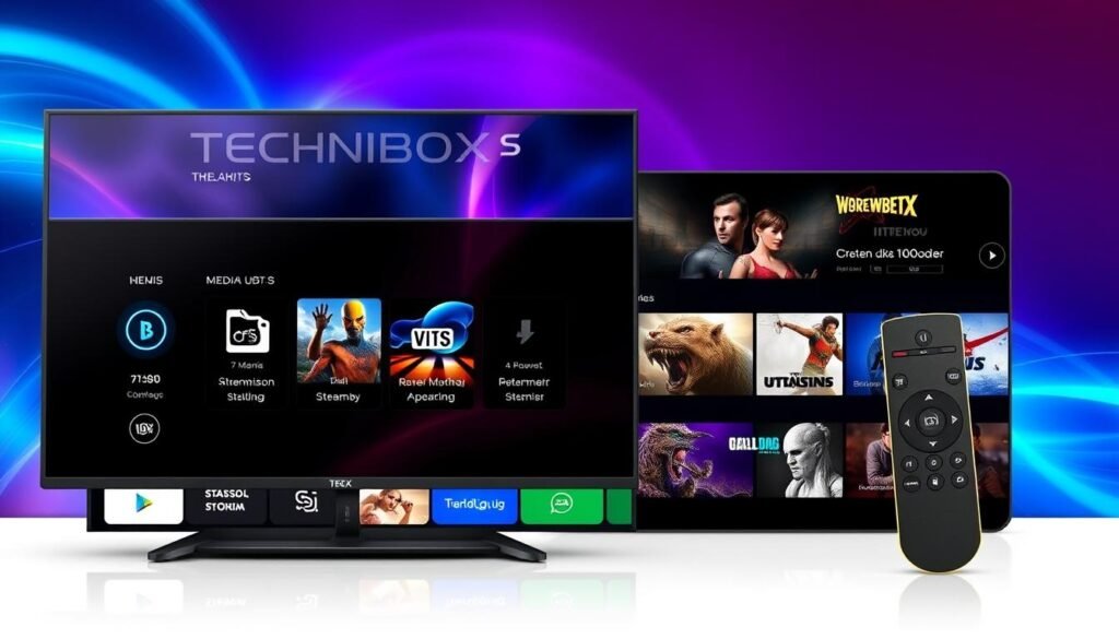 Interfejs użytkownika TECHNIBOX UHD S