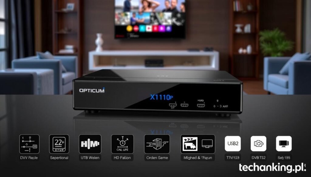 Opticum HD X110p parametry techniczne