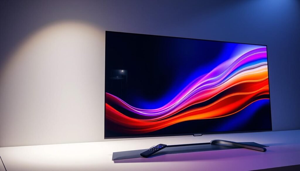 Smart TV Samsung AX 61 4K design