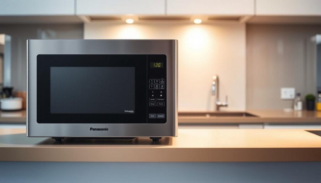 design mikrofalówki Panasonic NN-GD38HS