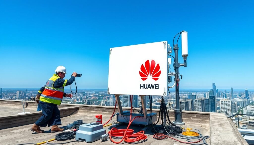 instalacja Huawei 5G External Panel