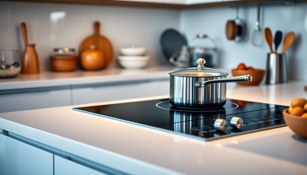 łatwość obsługi przy gotowaniu na indukcji