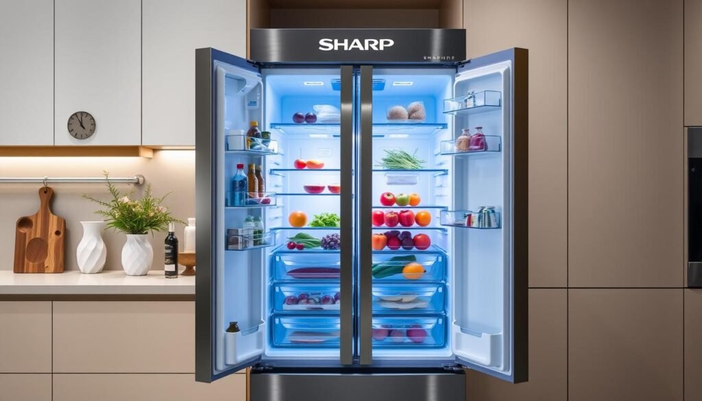 lodówka Sharp SJ-BA05DMXWF-EU