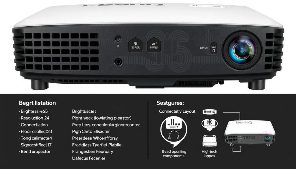 specyfikacja benq th575