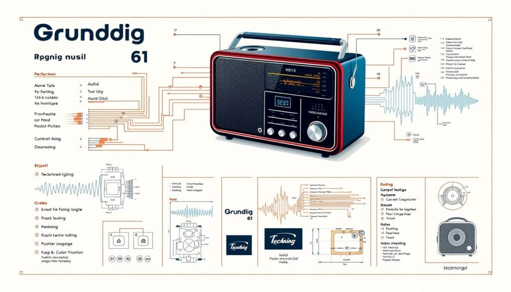 specyfikacja radio grundig music 61