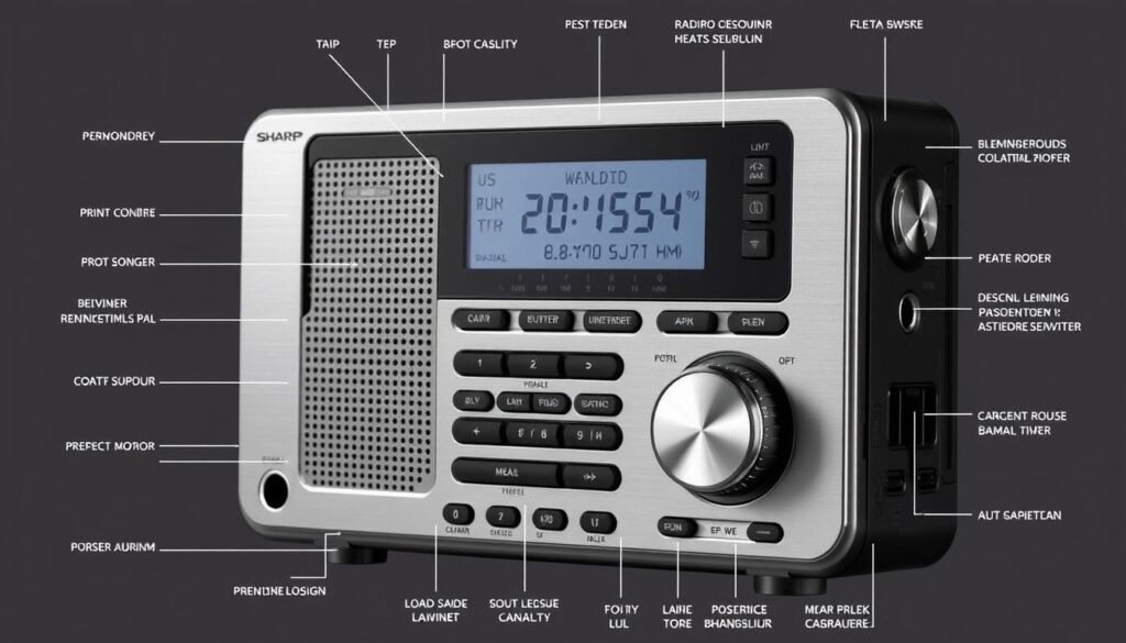 specyfikacja radio sharp dr-p355 specyfikacja radio sharp dr-p355