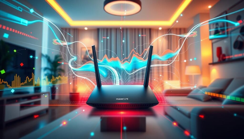 wydajność internetu w Huawei B535