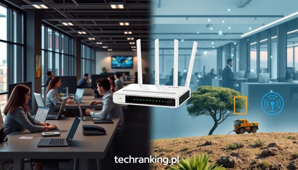 zastosowanie routera Mikrotik w biurze i terenie