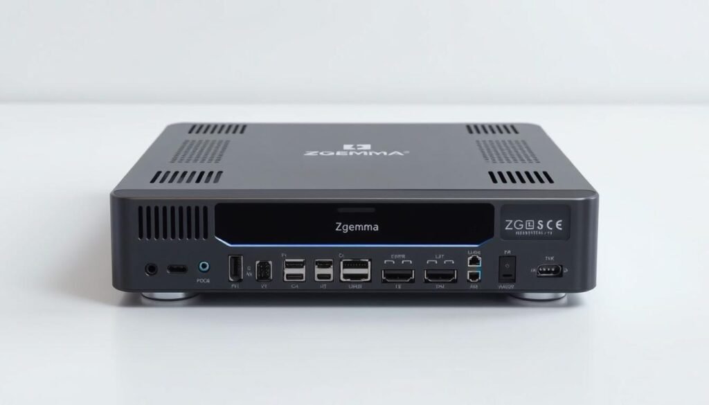 Dekoder satelitarny Zgemma H7S design