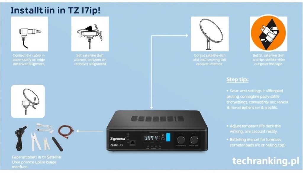 Instalacja Zgemma H7S krok po kroku