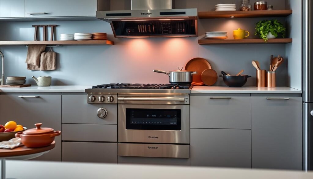 design kuchenka Ravanson KWGE-K90 CHEFF