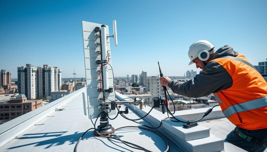 instalacja panelu LTE