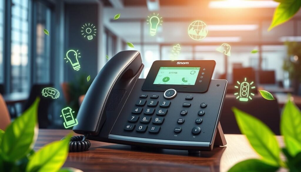 oszczędność energii Snom D785