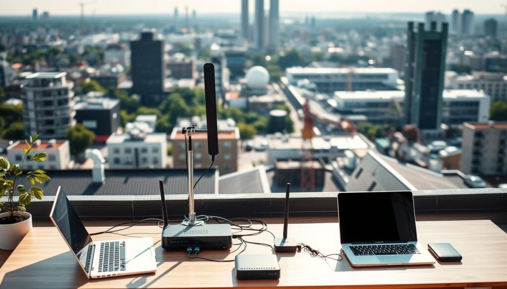 szerokopasmowe połączenie internetowe