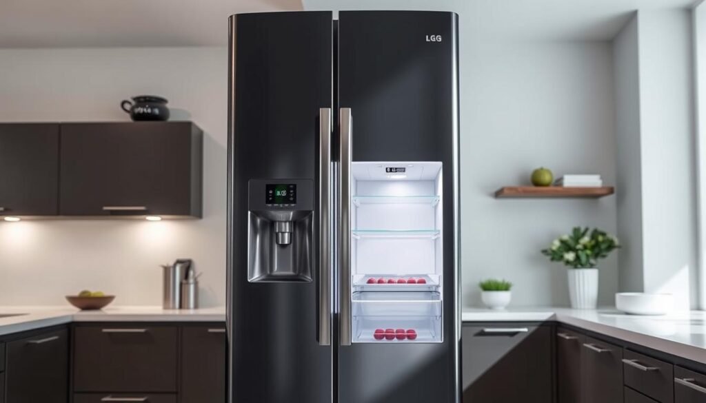 LG GSJ961NEBZ lodówki side by side