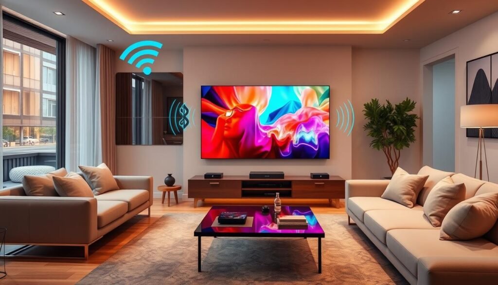 Łączność bezprzewodowa w telewizorze Globo