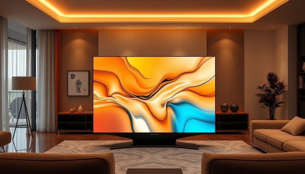 Nowoczesny design telewizora Globo