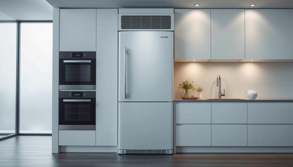 cicha praca urządzenia Sharp SJ-FP810VWH