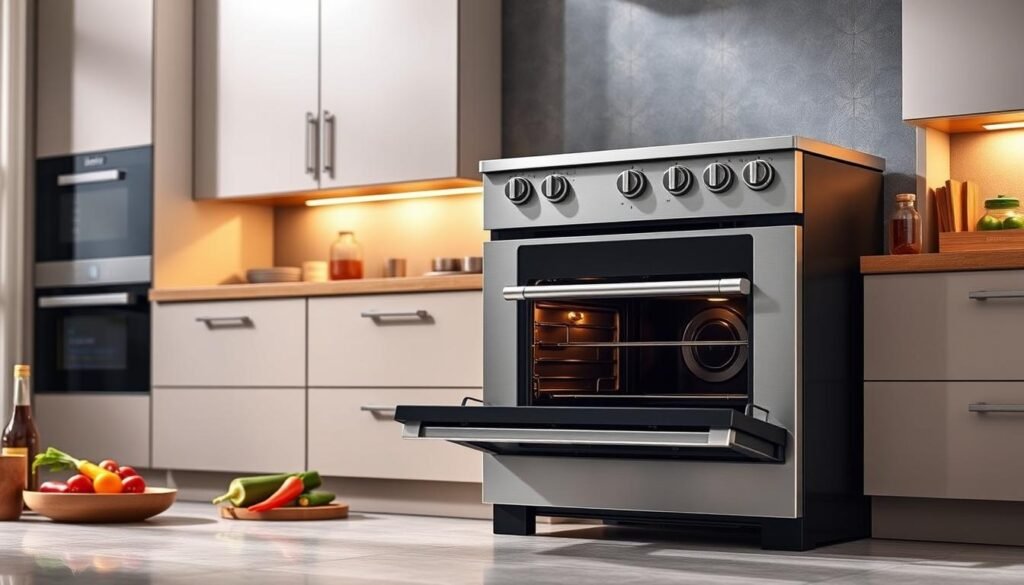 parametry techniczne kuchenki Beko FSGT 54110 DX