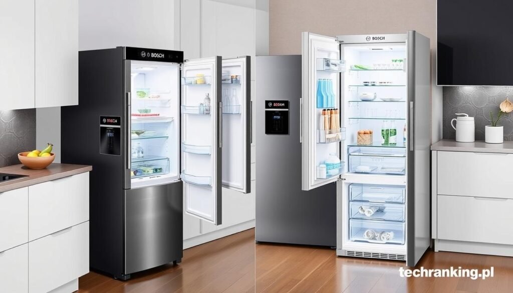 porównanie lodówek Bosch KAD90VB20