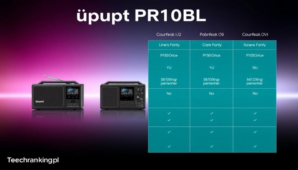porównanie z innymi produktami