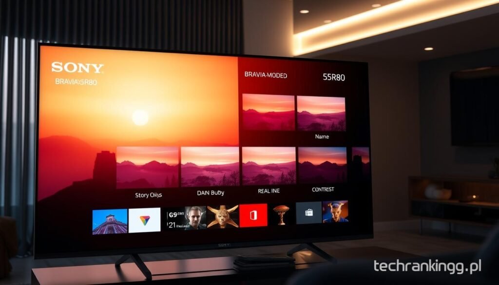 sony bravia 55xr80 tryby obrazu