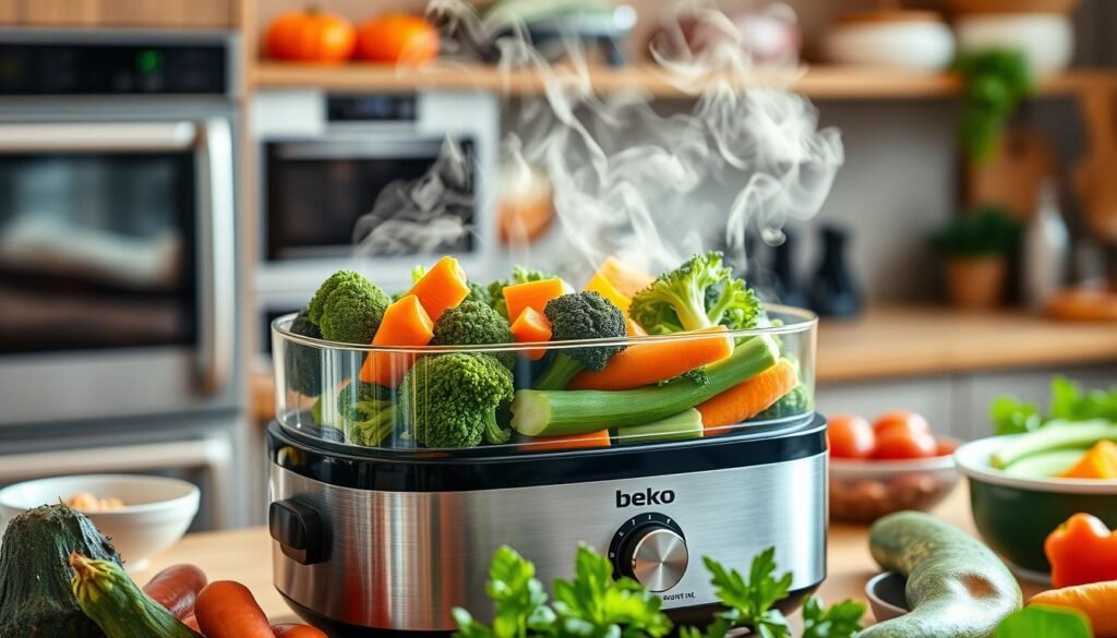 gotowanie na parze w Beko MOF20110X gotowanie na parze w Beko MOF20110X