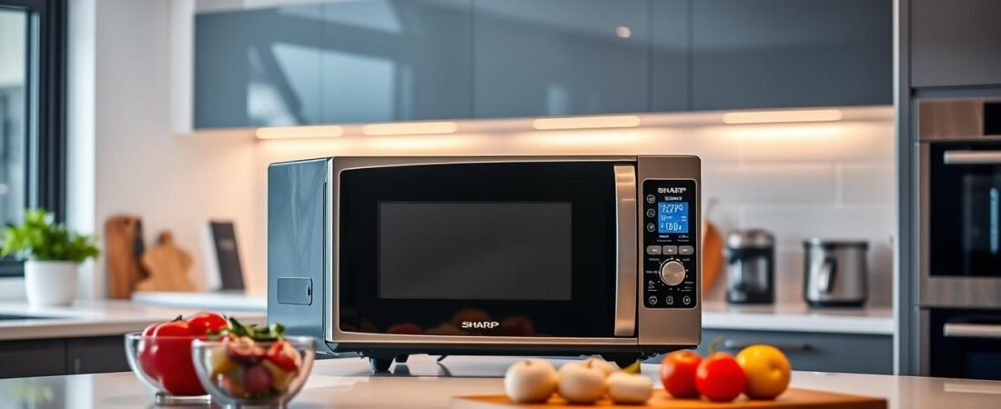 Sharp R-922STWE recenzja – Nowoczesna funkcjonalność